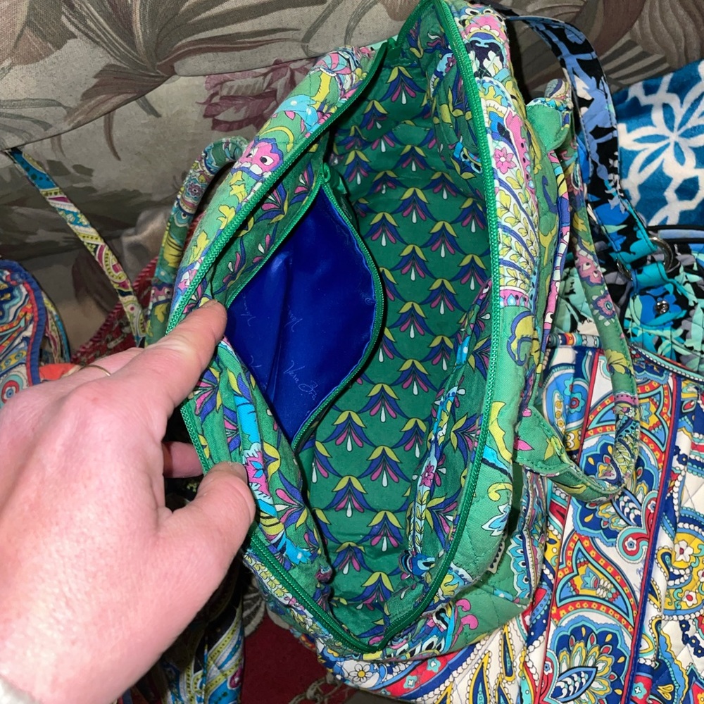 Bold color Vera Bradley bag